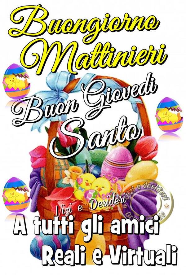 Buon Giovedi Santo 10 Immagini Di Auguri Per Oggi Top10immagini It