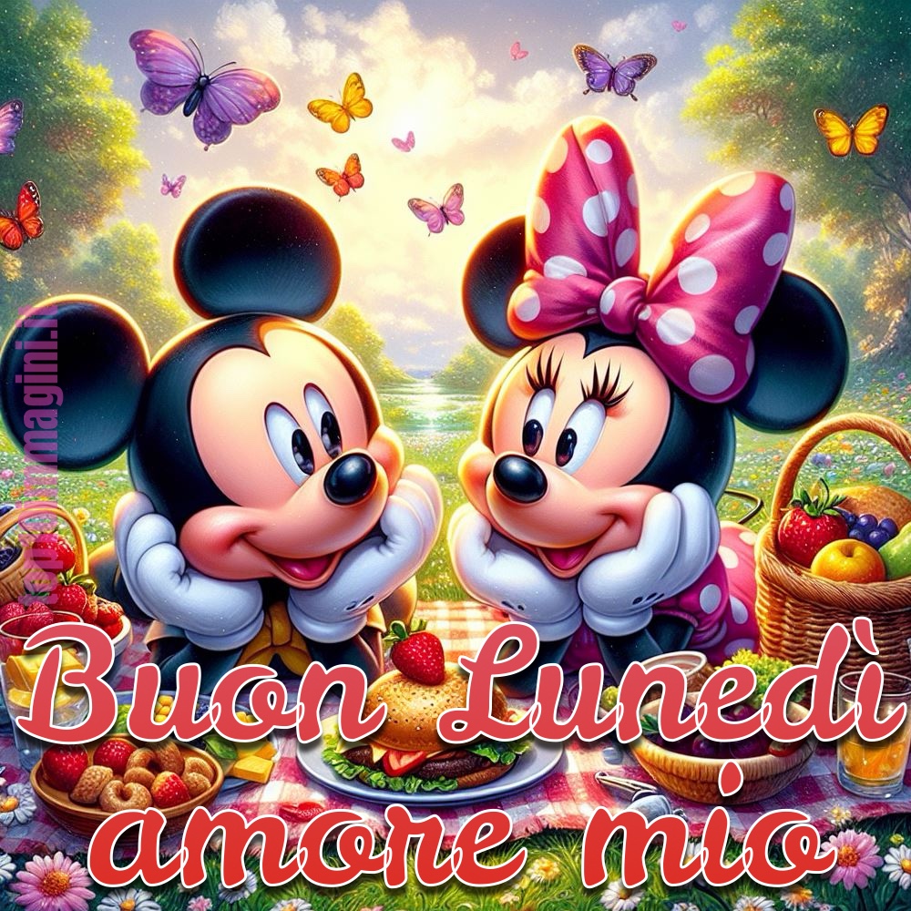 Buon Lunedì amore mio, Walt Disney