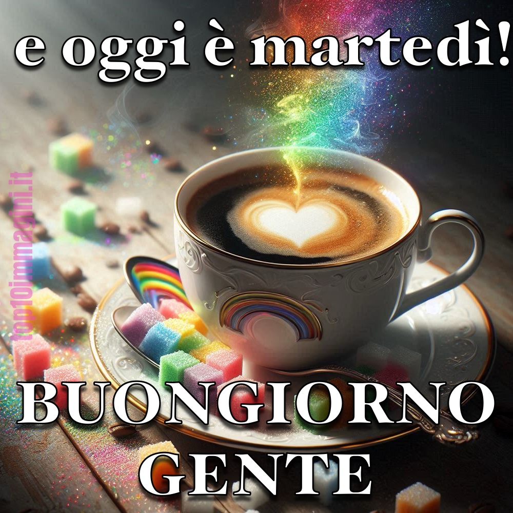 Buon Martedì colorato